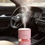 NAWILŻACZ POWIETRZA DYFUZOR DO SAMOCHODU Z LAMPKĄ PODŚWIETLENIEM LED 400ML