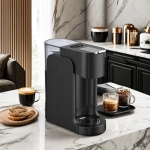 EKSPRES DO KAWY KAPSUŁKOWY NA KAPSUŁKI 1450W DOMOWY KUCHENNY 3,5 BAR CZARNY