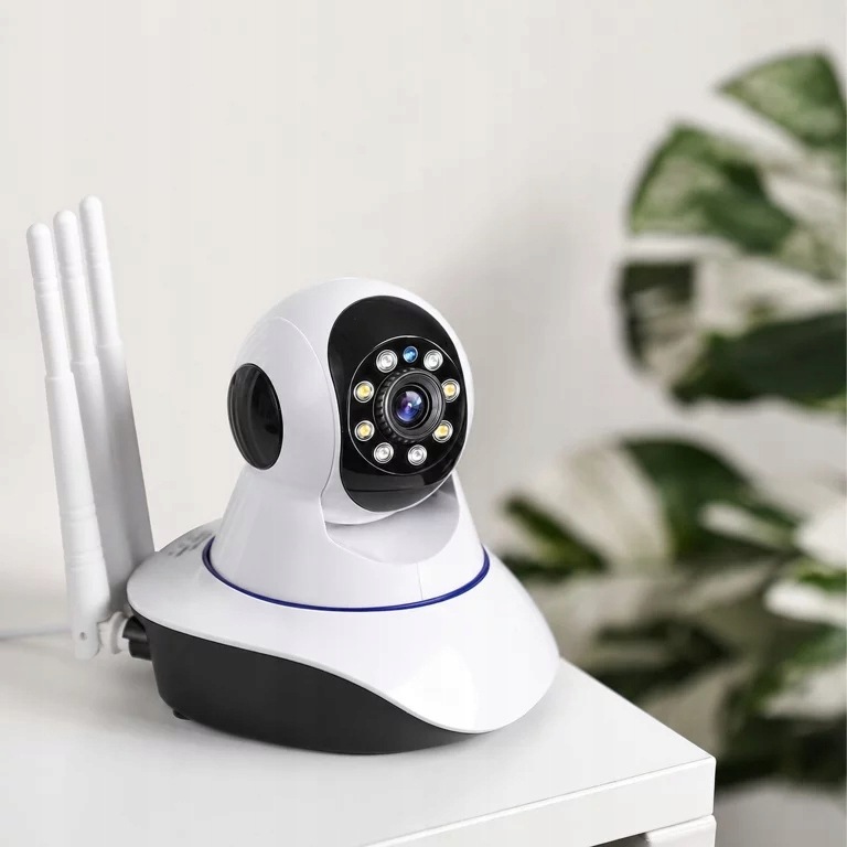KAMERA BEZPRZEWODOWA OBROTOWA 360 NIANIA ELEKTRONICZNA WIFI DO MONITORINGU