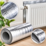 EKRAN ZAGRZEJNIKOWY GRZEJNIKOWY PIANKA 2,5 m / 50cm MATA ALUMINIOWA GRUBA