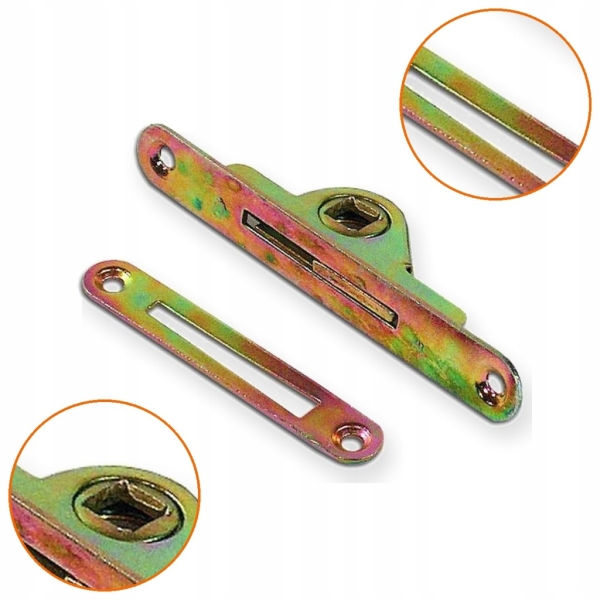 ZAKRĘTKA OKIENNA ORZESZEK 8X8 MM ZACZEP ZAMKNIĘCIE DO DREWNIANYCH OKIEN