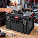 SKRZYNKA NARZĘDZIOWA QBRICK ONE 450 PROFI 52 L ORGANIZERY W POKRYWIE