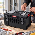 SKRZYNKA NARZĘDZIOWA QBRICK ONE 350 PROFI 38 L ORGANIZERY W POKRYWIE