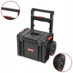SKRZYNIA NARZĘDZIOWA QBRICK PRO CART PLUS 29 L KOŁA UCHWYT TELESKOPOWY