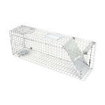 ŻYWOŁAPKA JEDNOWEJŚCIOWA 50X20X27 CM PUŁAPKA NA ZWIERZĘTA OCYNKOWANA