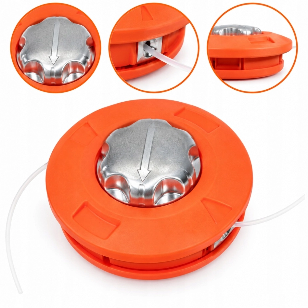 GŁOWICA ŻYŁKOWA DO KOSY SPALINOWEJ QUICK FIT PROFI ŚREDNICA 14 CM