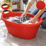 MISKA OWALNA PLASTIKOWA 40 L 710X490X310 MM DO PRANIA SPRZĄTANIA AGD
