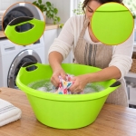MISKA PLASTIKOWA 15 L 440 MM Z UCHWYTAMI DO PRANIA SPRZĄTANIA AGD