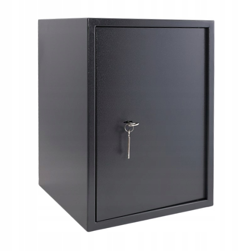 SEJF MECHANICZNY 50X35X36 CM STALOWY ZAMEK NA KLUCZ DO DOMU BIURA