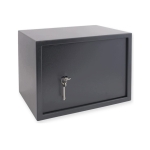 SEJF MECHANICZNY 38X30X30 CM STALOWY ZAMEK NA KLUCZ DO DOMU BIURA