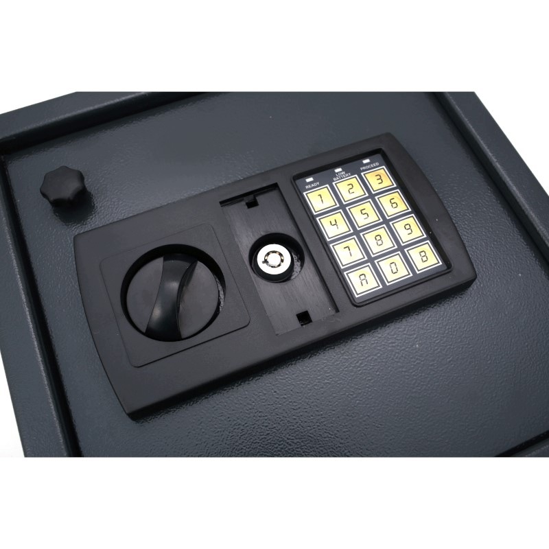 SEJF ELEKTRONICZNY NA KLUCZE 24 HACZYKI SZAFKA 33X25X10 CM ZAMEK NA KOD