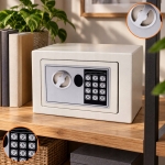 SEJF ELEKTRONICZNY STALOWY NA KOD KLUCZE AWARYJNE DO DOMU BIURA