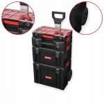 ZESTAW SKRZYŃ NARZĘDZIOWYCH QBRICK PRO CART 3 ORGANIZER WÓZEK NA KOŁACH