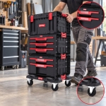 ZESTAW SKRZYNEK NARZĘDZIOWYCH QBRICK PRO SET2 3W1 TOOLBOX SZUFLADY