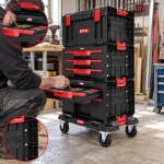 ZESTAW SKRZYNEK NARZĘDZIOWYCH QBRICK PRO SET2 3W1 TOOLBOX SZUFLADY