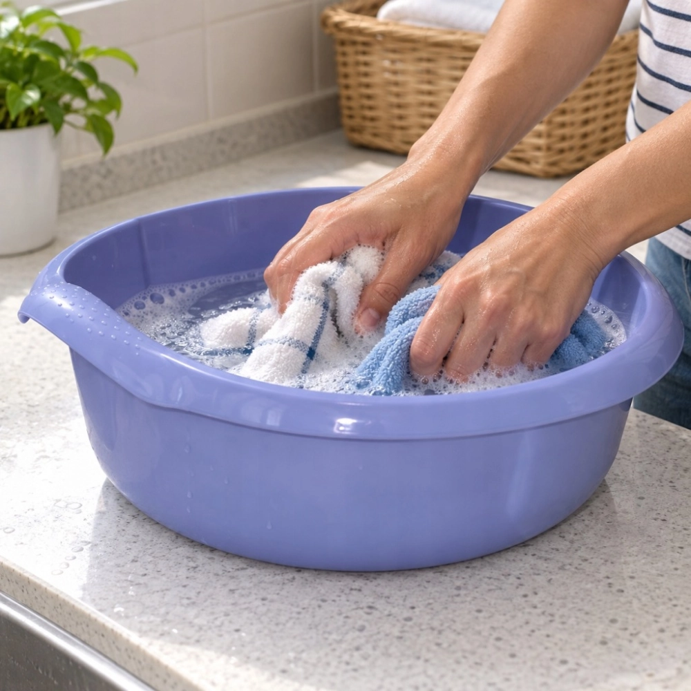 MISKA PLASTIKOWA 8 L 320 MM UNIWERSALNA DO PRANIA SPRZĄTANIA AGD