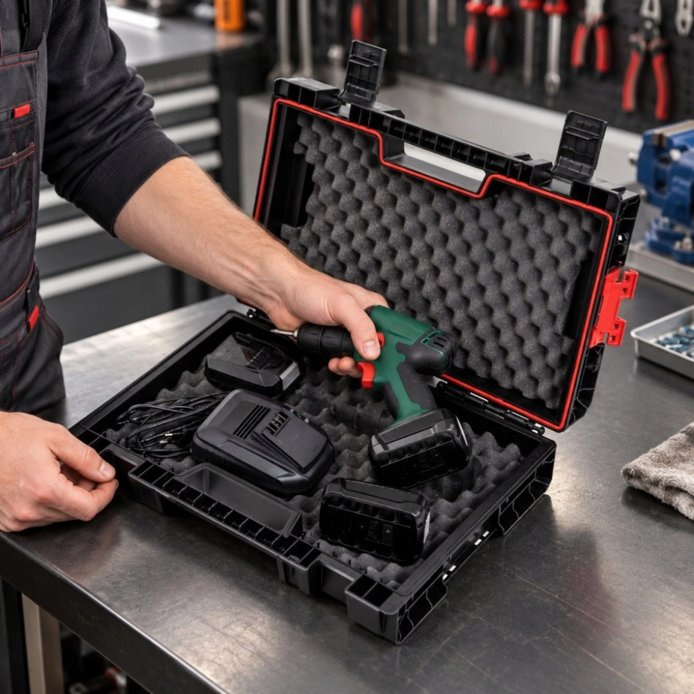 WALIZKA NA ELEKTRONARZĘDZIA QBRICK PRO 11 L PIANKA SKRZYNKA MODUŁOWA
