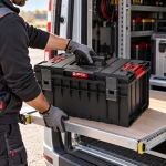 SKRZYNIA NARZĘDZIOWA QBRICK ONE 350 VARIO 38 L MODUŁOWA PRZEGRODY