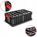 SKRZYNIA NARZĘDZIOWA QBRICK TWO BOX 200 ZESTAW 6 ORGANIZERÓW MULTI