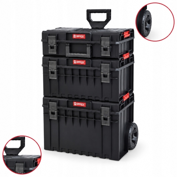 ZESTAW SKRZYNEK NARZĘDZIOWYCH QBRICK ONE SET 3W1 PROFI MODUŁOWY