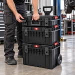 ZESTAW SKRZYNEK NARZĘDZIOWYCH QBRICK ONE SET 3W1 PROFI MODUŁOWY