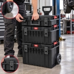 ZESTAW SKRZYNEK NARZĘDZIOWYCH QBRICK ONE SET 3W1 BASIC MODUŁOWY