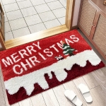 WYCIERACZKA ŚWIĄTECZNA 50X80 CM MATA POD DRZWI MERRY CHRISTMAS