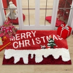 WYCIERACZKA ŚWIĄTECZNA 50X80 CM MATA POD DRZWI MERRY CHRISTMAS