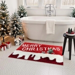 WYCIERACZKA ŚWIĄTECZNA 50X80 CM MATA POD DRZWI MERRY CHRISTMAS