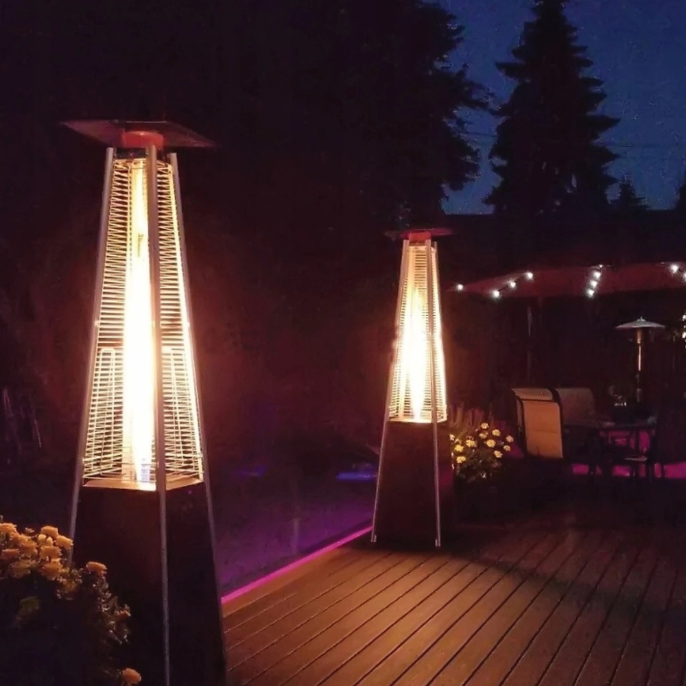PARASOL GRZEWCZY GAZOWY 13 KW 227 CM PROMIENNIK Z POKROWCEM