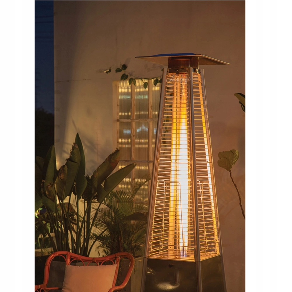 PARASOL GRZEWCZY GAZOWY 13 KW 227 CM PROMIENNIK Z POKROWCEM