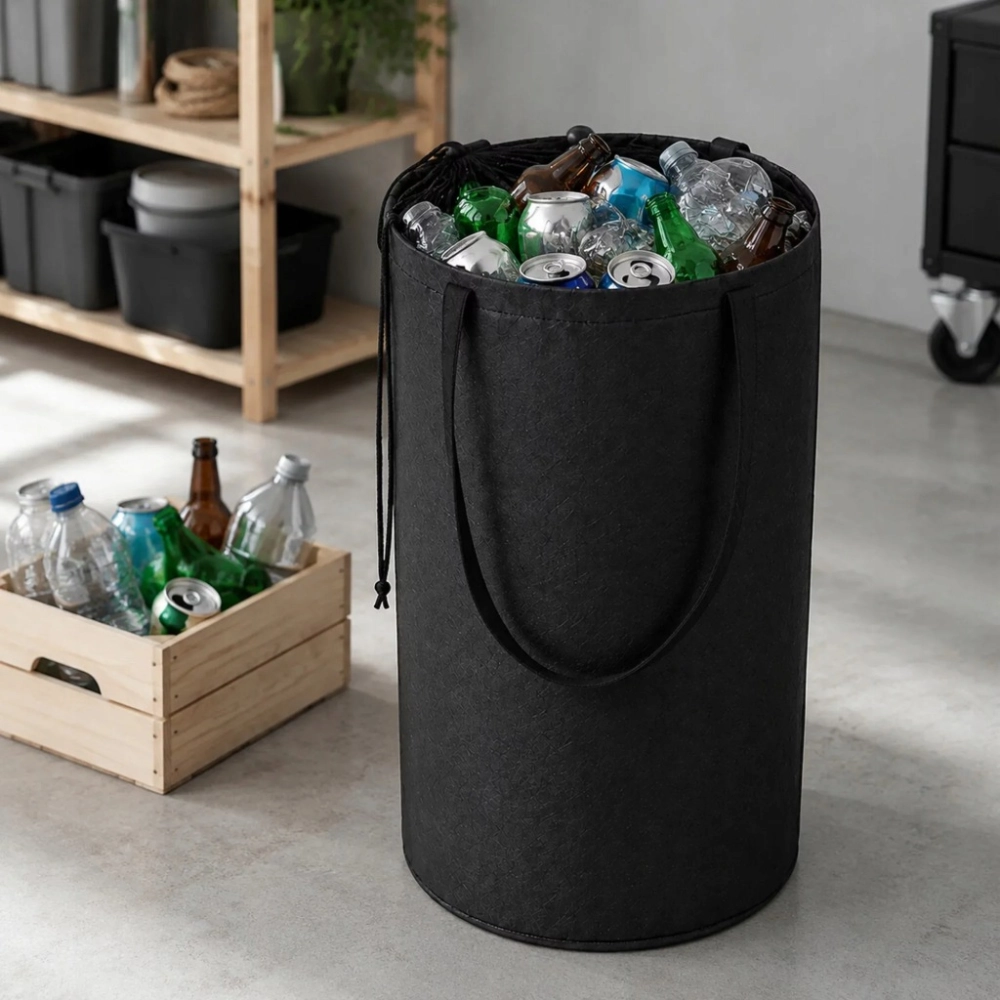 TORBA DO SEGREGACJI BUTELEK PUSZEK 90 L WOREK Z UCHWYTAMI