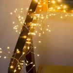 LAMPKI CHOINKOWE DRUCIKI 300 LED DIODY DEKORACJA ŚWIĄTECZNA ŚWIATEŁKA 9 M