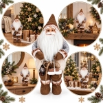 ŚWIĘTY MIKOŁAJ SKANDYNAWSKI 30 CM FIGURKA DEKORACJA ŚWIĄTECZNA
