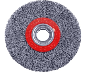 SZCZOTKA TARCZOWA 100 DRUCIANA OTWÓR 20 SZLIFIERKĘ