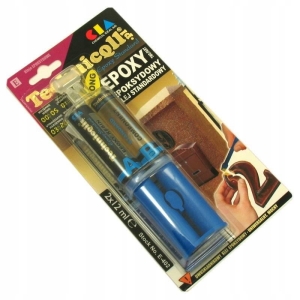 KLEJ STANDARDOWY EPOKSYDOWY TECHNICQLL 2x12 ml PVC