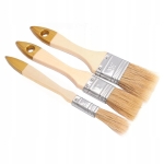 ZESTAW PĘDZLI MALARSKICH 3 szt PĘDZEL ANGIELSKI