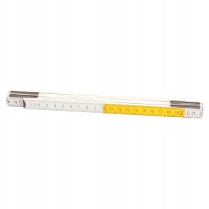 MIARA MIARKA DREWNIANA SKŁADANA 1m WZMOCNIONA METR