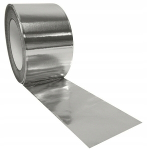 TAŚMA METALIZOWANA 50mm / 50m ALUMINIOWA DO FOLII