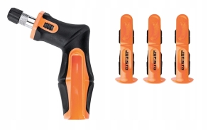 ZESTAW WKRĘTAKÓW GRZECHOTKĄ ŚRUBOKRĘT 25 szt BITY