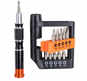 ZESTAW PRECYZYJNYCH ŚRUBOKRĘTÓW WKRĘTAKÓW 21 szt