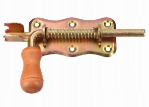 ZASUWKA ZASUWA SPRĘŻYNOWA BLOKADA DO DRZWI 150 mm