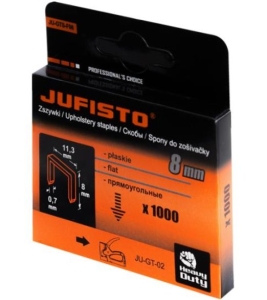 ZSZYWKI TYPU F 8 x11.3x0.7 mm 1000 szt DO TAKERA