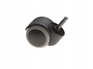 KÓŁKO OBROTOWE DO FOTELA 50 Z BOLCEM 8 GUMOWE