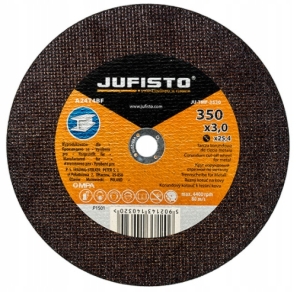 TARCZA KORUNDOWA DO CIĘCIA METALU STALI 350m 25,4