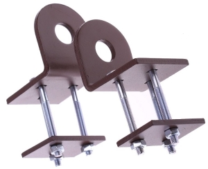 WRZECIĄDZ KĄTOWE 40 mm NA KŁÓDKĘ ZAMKNĘCIE BRĄZ