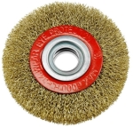 SZCZOTKA TARCZOWA DRUT STALOWY OTWÓR 20 mm 150 mm