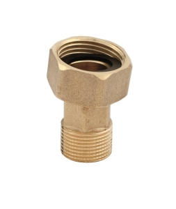 ŚRUBUNEK PÓŁŚRUBUNEK MOSIĘŻNY 1/2 DO WODOMIERZA