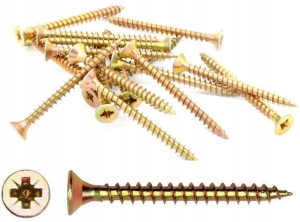 WKRĘT HARTOWANY DO DREWNA WKRĘTY 3,5x45 100 szt