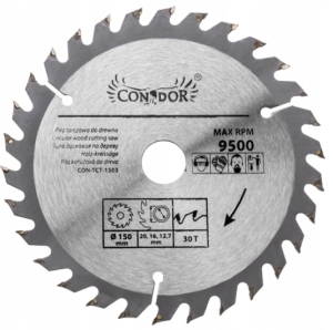 TARCZA DO PILARKI WIDIOWA 210 X 32 MM 40T